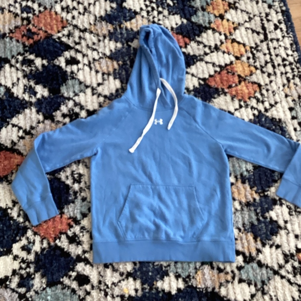 Under Armour Men's Light Blue Hoodie